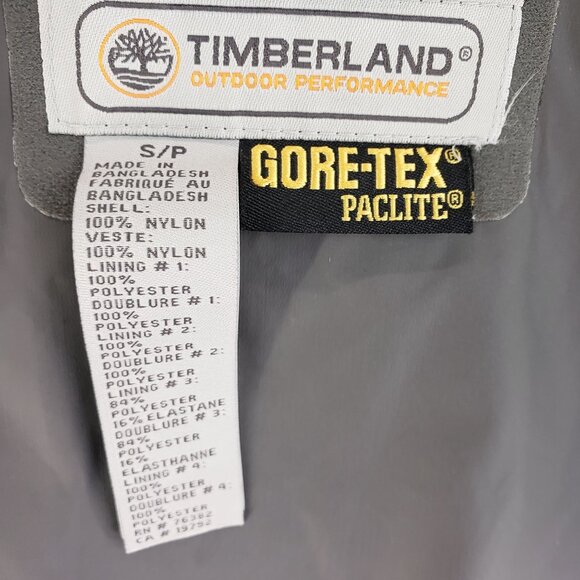 Vintage Timberland Outdoor Gore-Tex Paclite Performance Jacket Men’s S - Picture 10 of 11